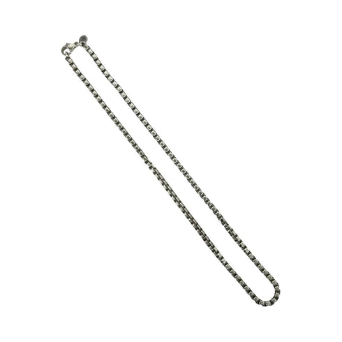 Vintage Venetian Pendant Necklace Sterling Silver