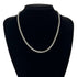 Vintage Venetian Pendant Necklace Sterling Silver