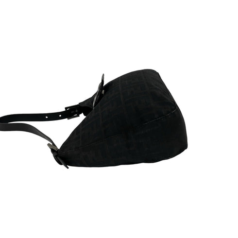 Vintage Shoulder Bag Zucca Canvas Medium