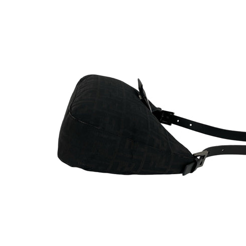 Vintage Shoulder Bag Zucca Canvas Medium