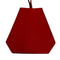 Vintage Clochette Pendant Necklace Box Calf Leather Rouge Vif