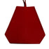 Vintage Clochette Pendant Necklace Box Calf Leather Rouge Vif