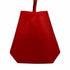 Vintage Clochette Pendant Necklace Box Calf Leather Rouge Vif