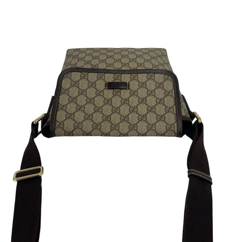 Flap Messenger GG Coated Canvas Small