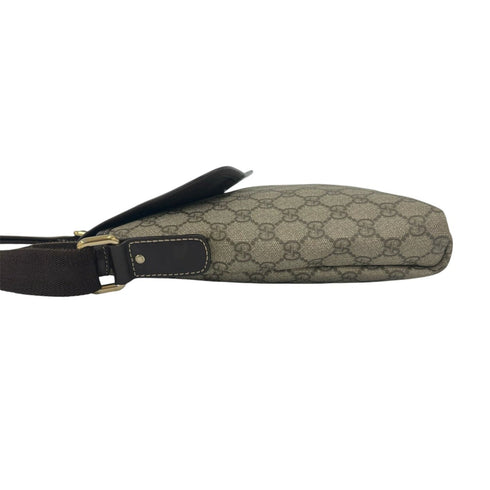 Flap Messenger GG Coated Canvas Small