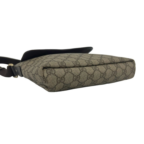 Flap Messenger GG Coated Canvas Small