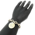 Round Tag Bracelet Sterling Silver