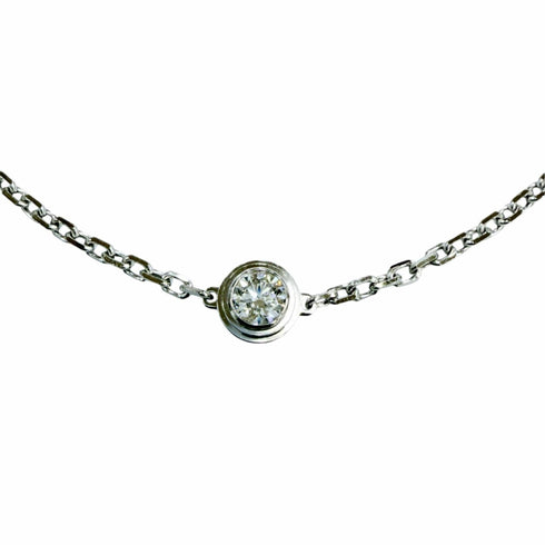 Charm Bracelet 18K White Gold with Diamond