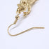 Single Earring Gold-Tone Metal