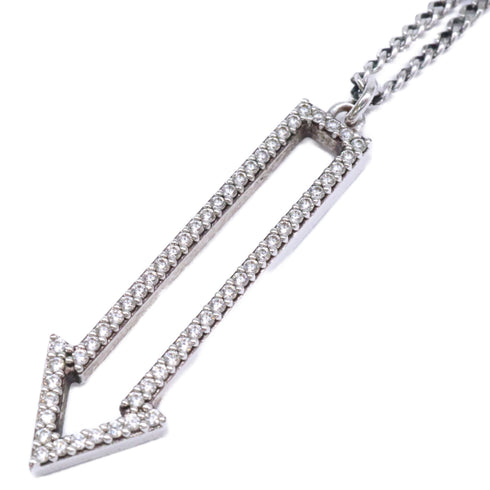 Pendant Necklace Metal Silver