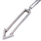 Pendant Necklace Metal Silver
