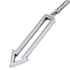Pendant Necklace Metal Silver