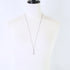 Pendant Necklace Metal Silver