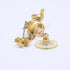 Single Earring Gold-Tone Metal