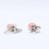 Earrings Logo Silver-Tone Metal