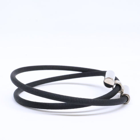 Charm Bracelet Black and Silver