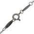 Open Heart Pendant Necklace Sterling Silver 14mm