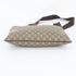 Zip Top Messenger Bag GG Coated Canvas Large