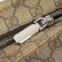 Zip Top Messenger Bag GG Coated Canvas Large