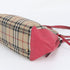 Canterbury Tote Horseferry Check Canvas and Leather Small