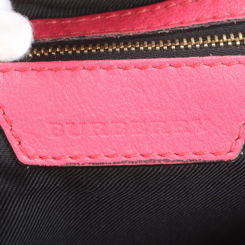 Canterbury Tote Horseferry Check Canvas and Leather Small