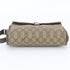 Buckle Backpack GG Coated Canvas with Leather Medium
