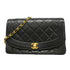 Vintage Diana Flap Bag Quilted Lambskin Medium