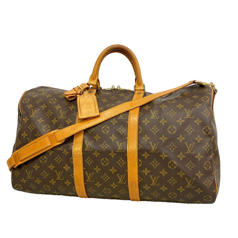 Keepall Bandouliere Bag Monogram Canvas 50