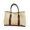 Garden Party Tote Toile and Leather 36