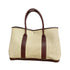 Garden Party Tote Toile and Leather 36