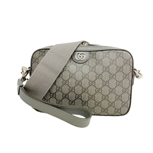 Ophidia Zip Wristlet Shoulder Bag GG Coated Canvas Small