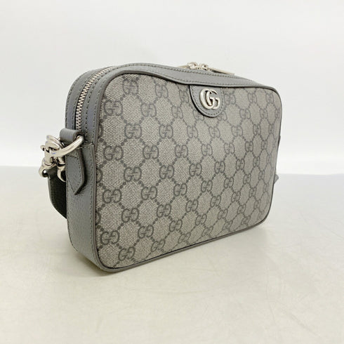 Ophidia Zip Wristlet Shoulder Bag GG Coated Canvas Small
