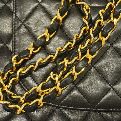 Vintage Classic Double Flap Bag Quilted Lambskin Medium