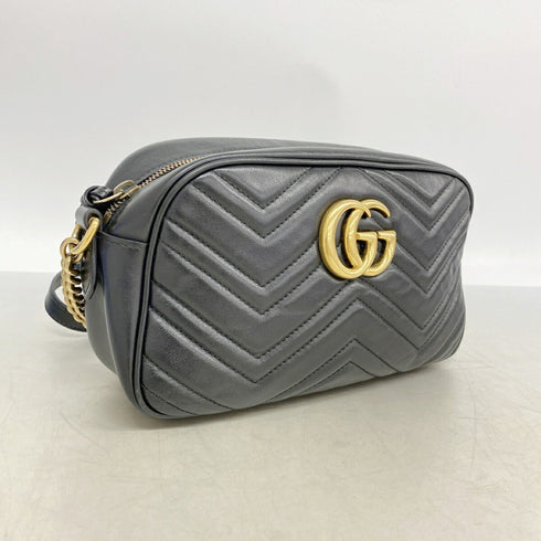 GG Marmont Shoulder Bag Matelasse Leather Small
