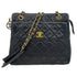 Vintage Front Pocket Shoulder Bag Quilted Lambskin Medium