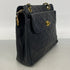 Vintage Front Pocket Shoulder Bag Quilted Lambskin Medium