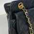 Vintage Front Pocket Shoulder Bag Quilted Lambskin Medium