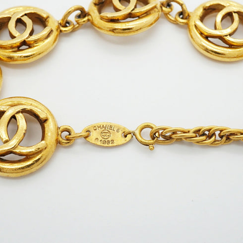 CC Logo Circle Bracelet Metal