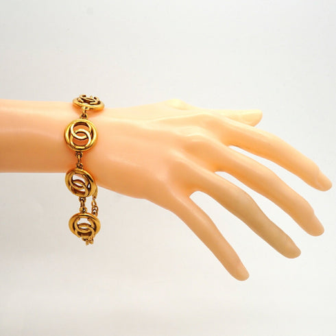 CC Logo Circle Bracelet Metal