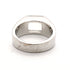 Band Ring 18K White Gold with Moonstone