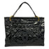 Vintage Grand Shopping Tote Quilted Patent Large