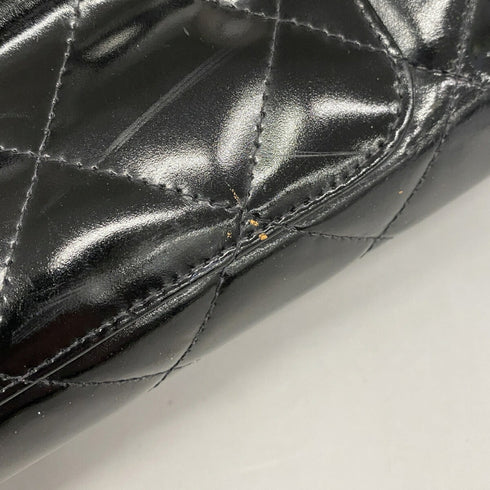 Vintage Grand Shopping Tote Quilted Patent Large