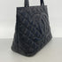 Medallion Tote Quilted Caviar