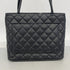 Medallion Tote Quilted Caviar