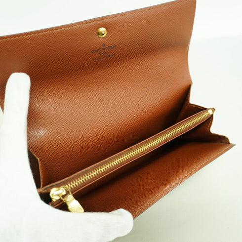Sarah Wallet Monogram Canvas