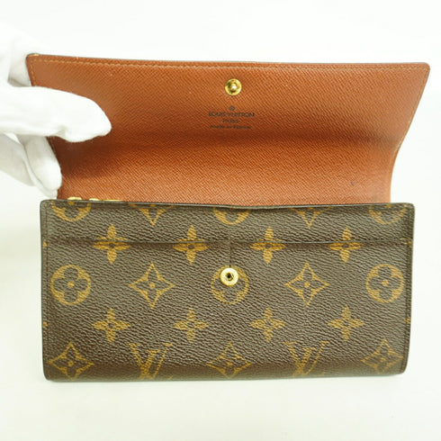 Sarah Wallet Monogram Canvas