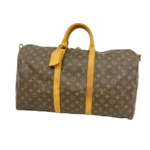Keepall Bandouliere Bag Monogram Canvas 50