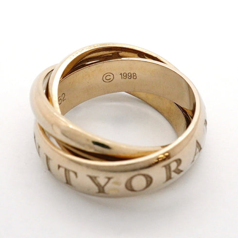 Trinity Ring 18K White Gold