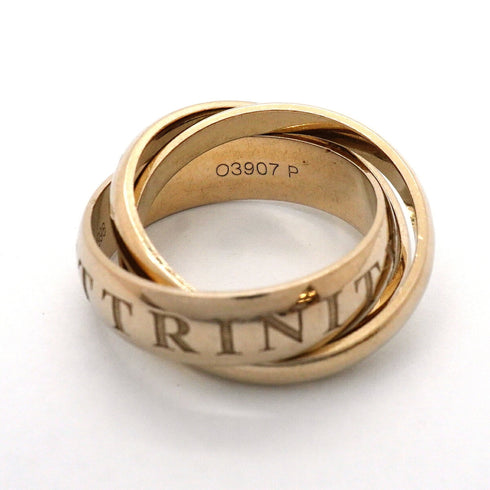 Trinity Ring 18K White Gold