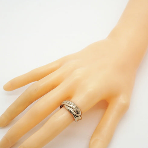 Trinity Ring 18K White Gold